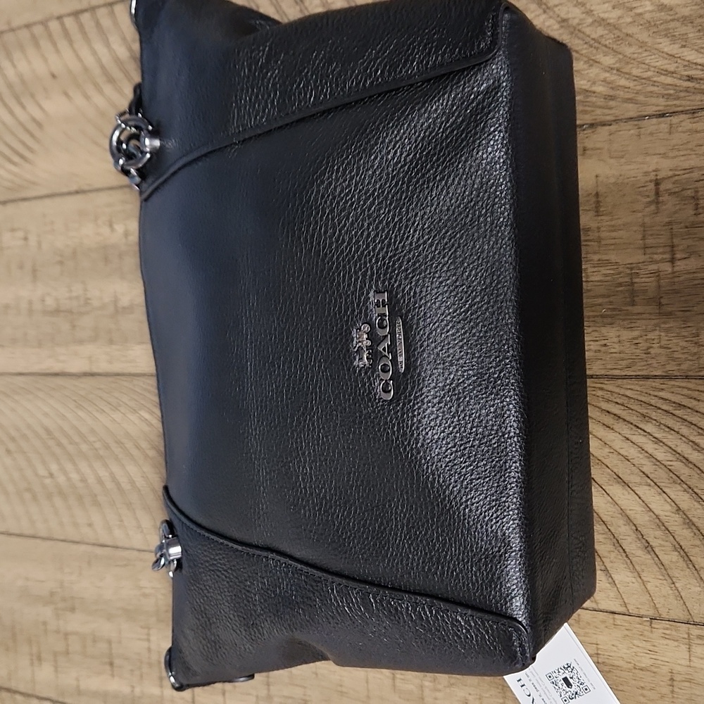 NWT Coach Leather Chain Kacey Purse